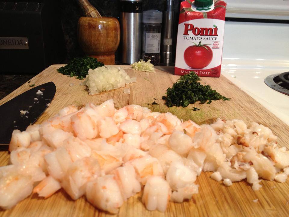 Homemade Lobster and Shrimp Ravioli 9