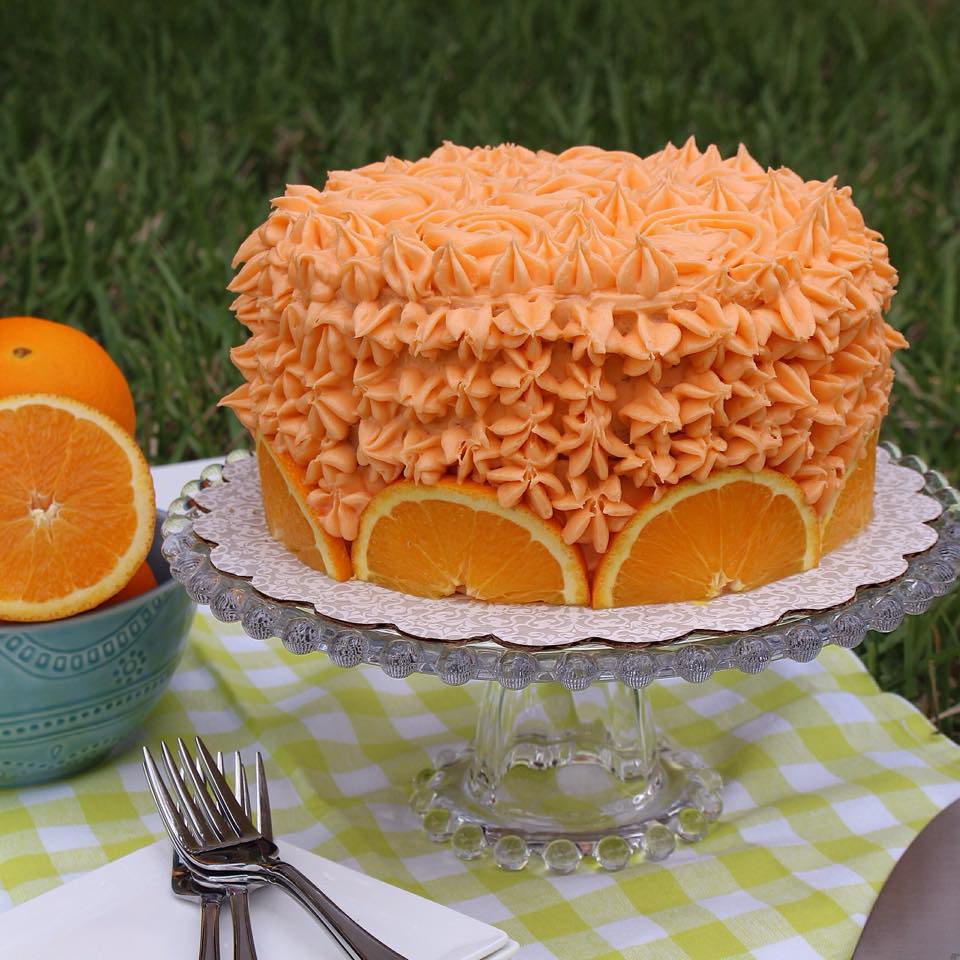 Orange Crunch Cake8