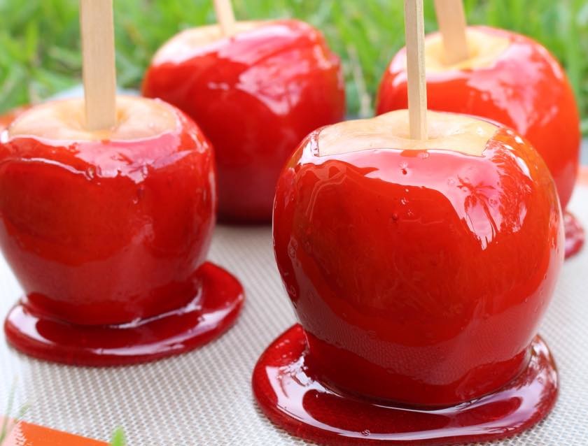 Candy Apples A Fall Favorite - The Kitchen Prescription