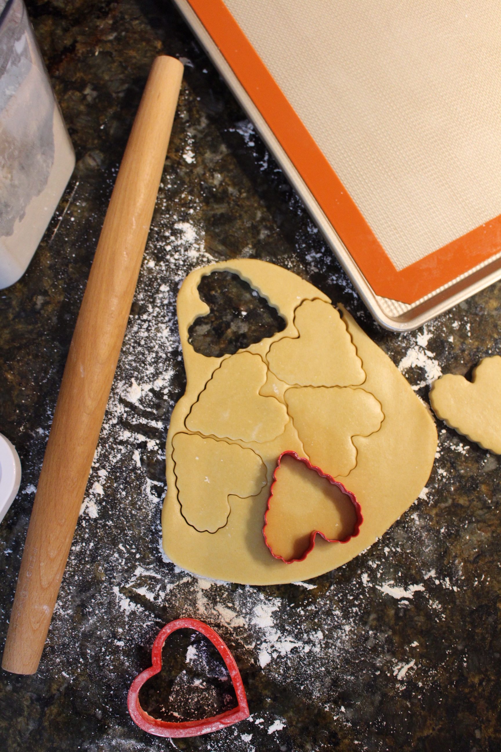 Valentine Heart Sugar Cookies 1