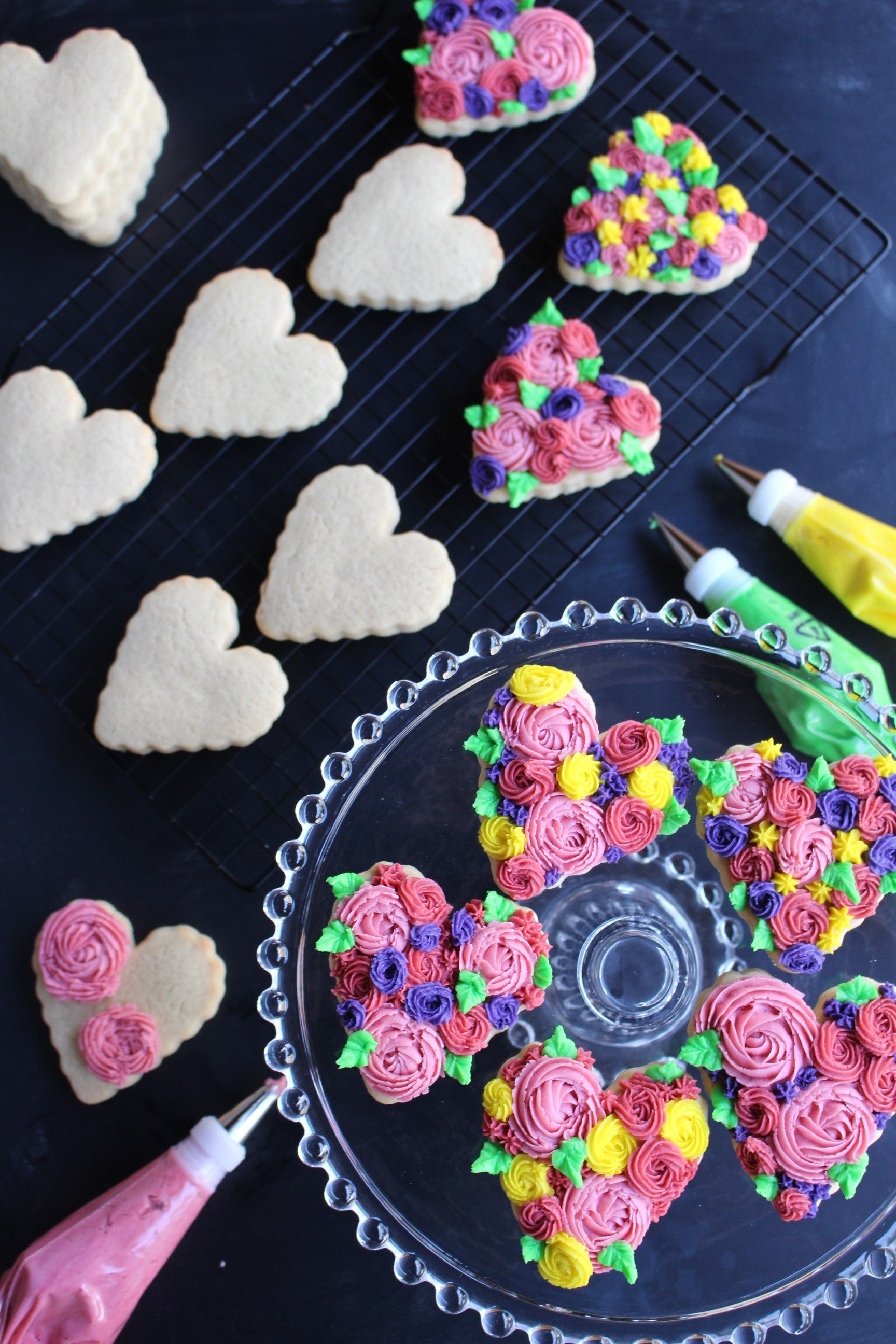 Valentine Heart Sugar Cookies 19