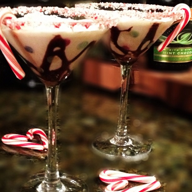 Did Someone Say Chocolate Peppermint Martinis?