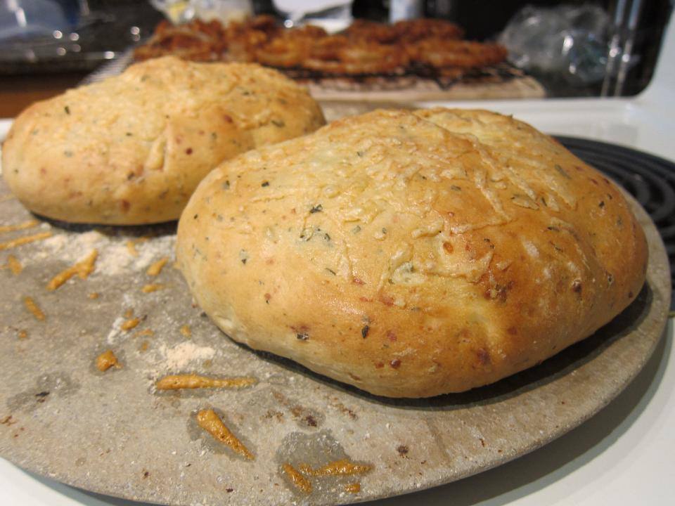 Rosemary Parmesan Bread - The Kitchen Prescription