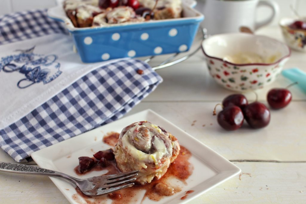 Small Batch Cinnamon Rolls: Cherry Filled: Quick & Delicious 16